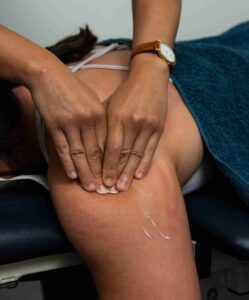 Holistic physio treatment for shoulder pain, stiffness, and mobility issues with hands-on care