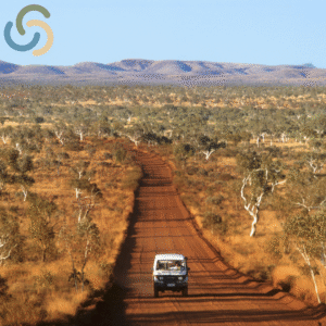 Physiotherapist driving to provide hands-on treatment in rural Western Australian towns like Wongan Newman Koorda