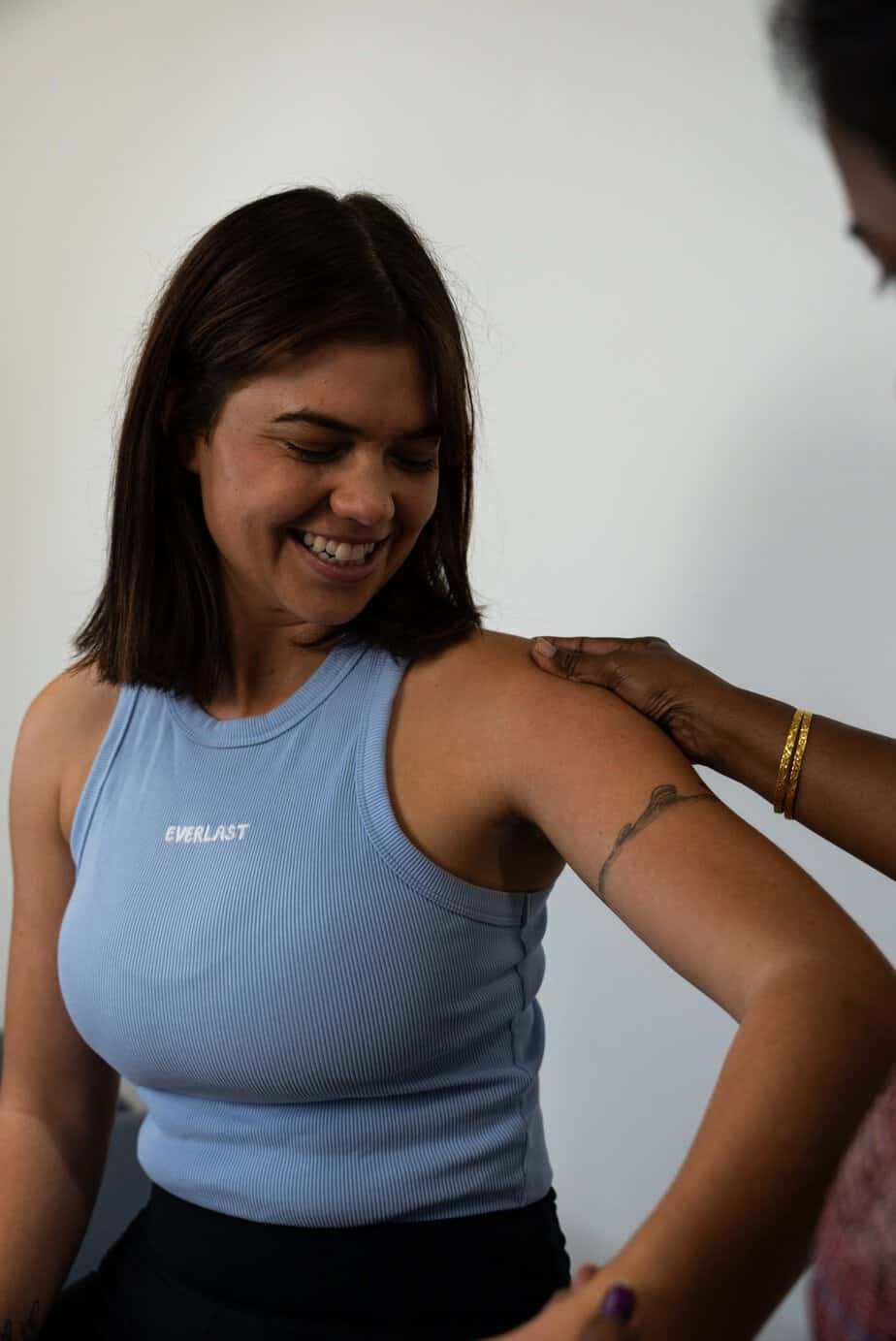 Manual therapy for shoulder pain relief